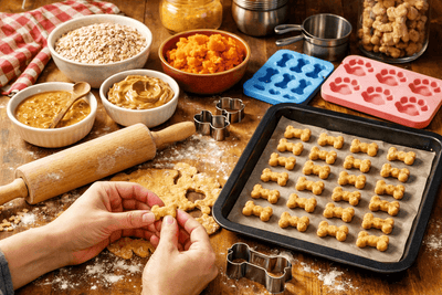 DIY Pet Treats: Healthy and Fun Recipes You...