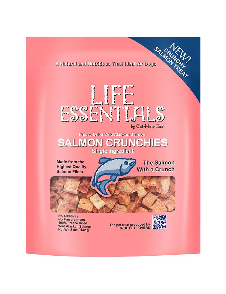Freeze Dried Salmon Crunchies 5 oz
