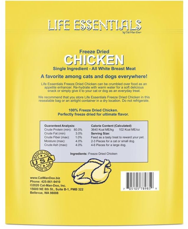 Freeze Dried Chicken 5 oz